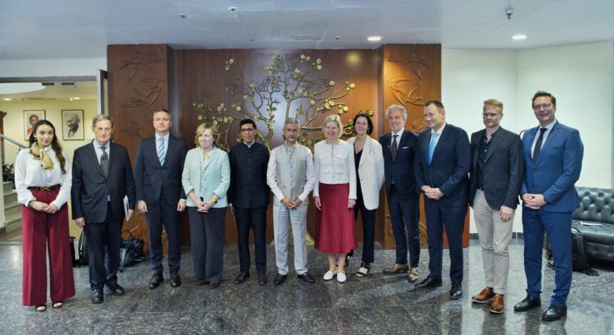 Jaishankar Meets European Parliament Delegation, Reviews India-EU Ties