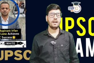 Visually Impaired Irfan Ahmed Lone from Bandipora Cracks UPSC with AIR 957