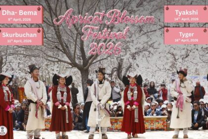 Experience the magic of spring as the valleys of Ladakh turn into a sea of pink and white!