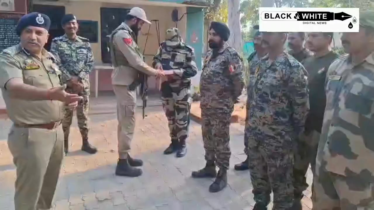 DIG Shiv Kumar Sharma Visited Border Area Of Disstrict Kathua