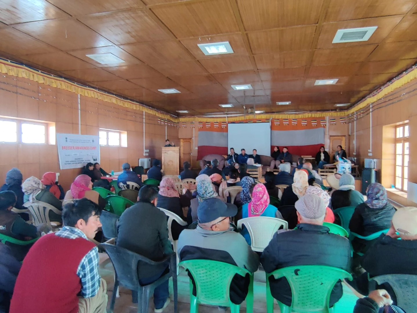 The District Administration of Leh successfully conducted the "Jung sJabs outreach program at Nimoo village on March 28, 2026 bringing essential government services and grievance redressal directly to the doorsteps of local residents.