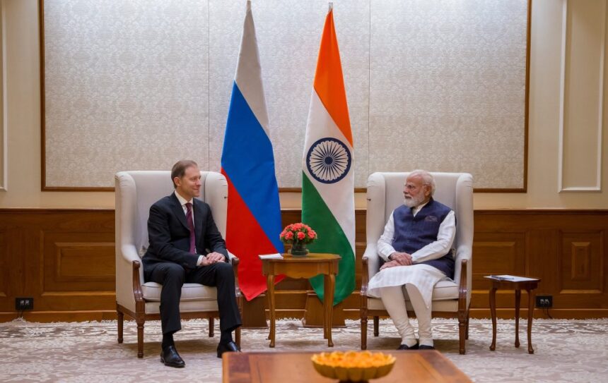 Russian Deputy PM Manturov Meets PM Modi, Reviews Strategic Partnership