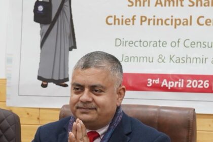 Amit Sharma unveils maiden Census 2027 roadmap in Ladakh after getting UT status & provisioning of two census data workstations to boost grassroot planning.