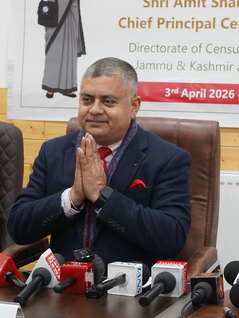 Amit Sharma unveils maiden Census 2027 roadmap in Ladakh after getting UT status & provisioning of two census data workstations to boost grassroot planning.