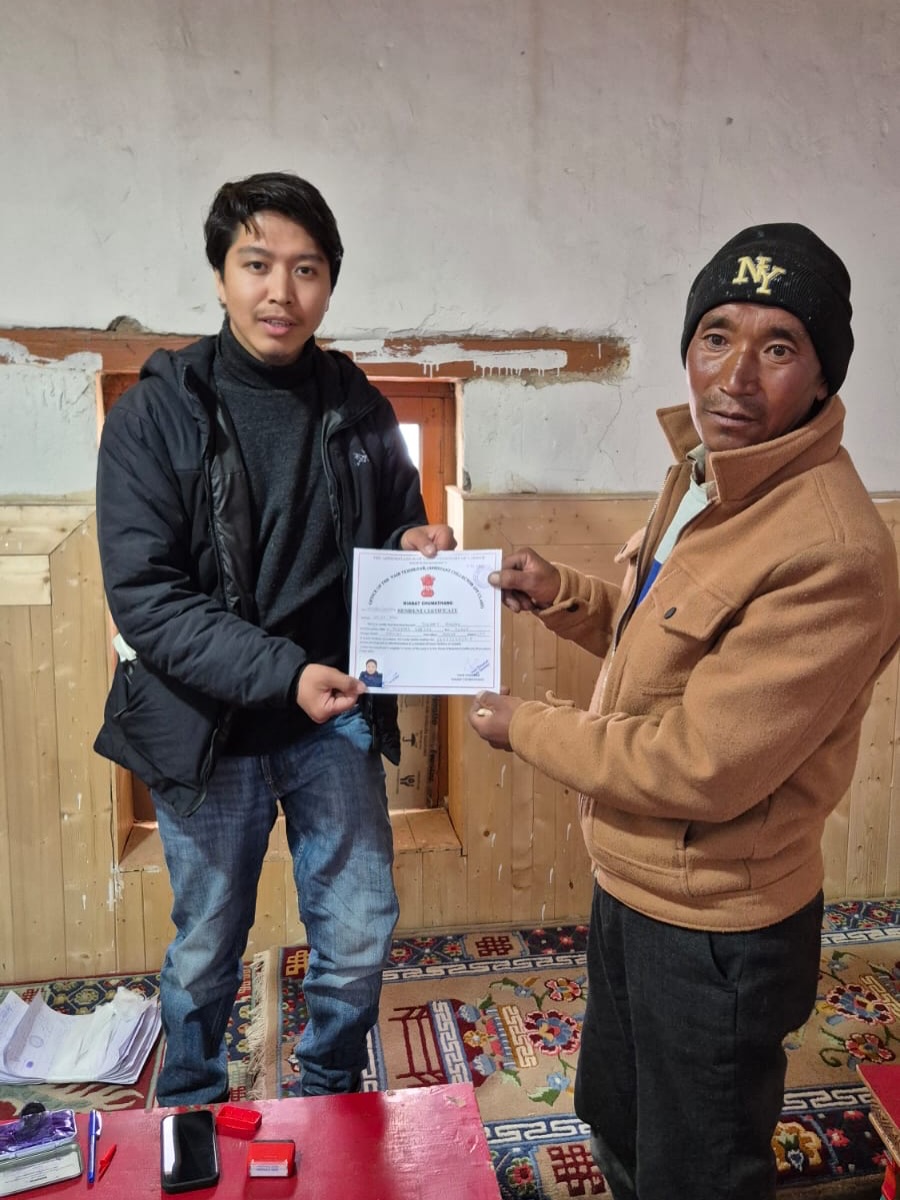 “Jung sJabs” Programme to Strengthen Public Outreach and Welfare Delivery Conducted at village Tukla phulak under Nyoma subdivision