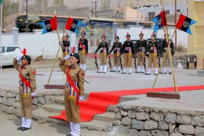 NCC Combined Ceremony conducts at EJM College Leh