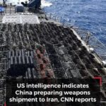 High‑voltage intelligence leak U.S. reports suggest China may be prepping a weapons shipment to Iran, intensifying global tensions Will this move reshape ongoing power equations in Asia?