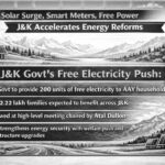 J&K to Map 2.22 Lakh AAY Households for Free Electricity, Push Solar and Power Reforms