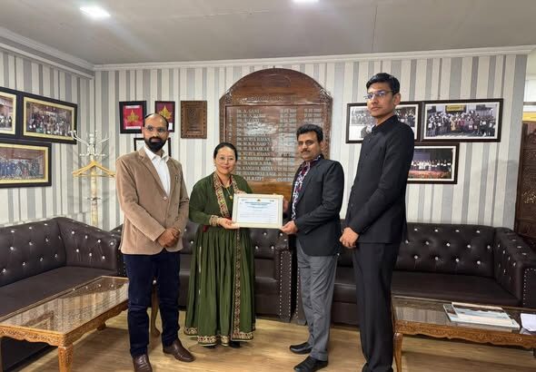 Dr. Yangchan Dolma Conferred Best Coordinator Award at IGNOU 39th Convocation