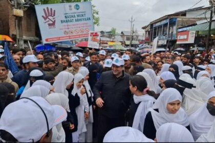 Handwara Unites Against Drug Menace, Backs Drug-Free J&K Campaign