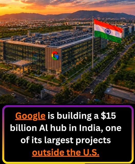 Google is investing around $15 billion to develop a massive AI and cloud infrastructure hub in Visakhapatnam.