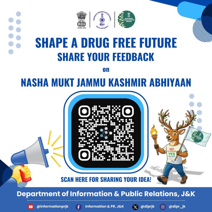 Your Idea Can Drive Change! How can we take the message of Nasha Mukt Jammu Kashmir Abhiyan to every doorstep?  