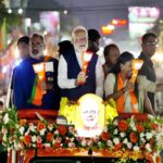 PM Modi’s Roadshow Draws Massive Crowds In Thiruvananthapuram