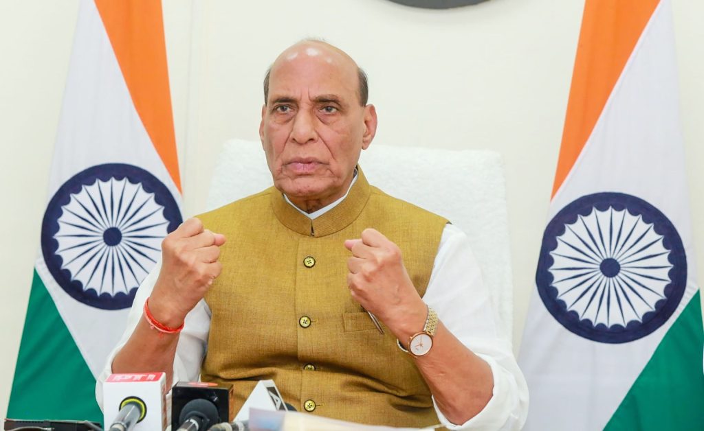 MP Witnessed Transformative Growth Under Shivraj Chouhan, Says Rajnath Singh; Highlights Agri Reform In Raisen