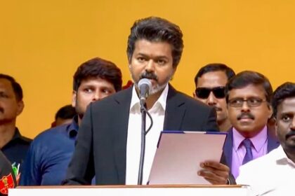 Actor-Turned-Politician C. Joseph Vijay Sworn In As Tamil Nadu Chief Minister