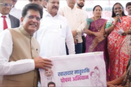 Piyush Goyal Distributes Maternal Nutrition Kits On Mother’s Day, Highlights Women’s Role In Building Viksit Bharat