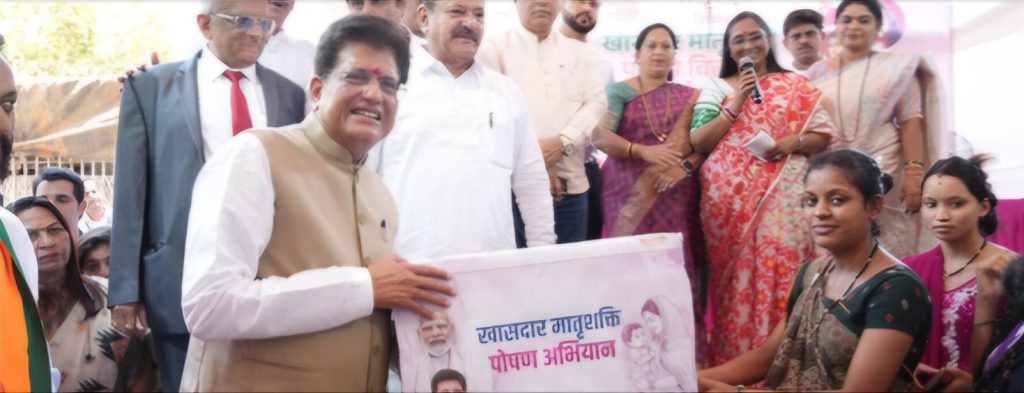 Piyush Goyal Distributes Maternal Nutrition Kits On Mother’s Day, Highlights Women’s Role In Building Viksit Bharat