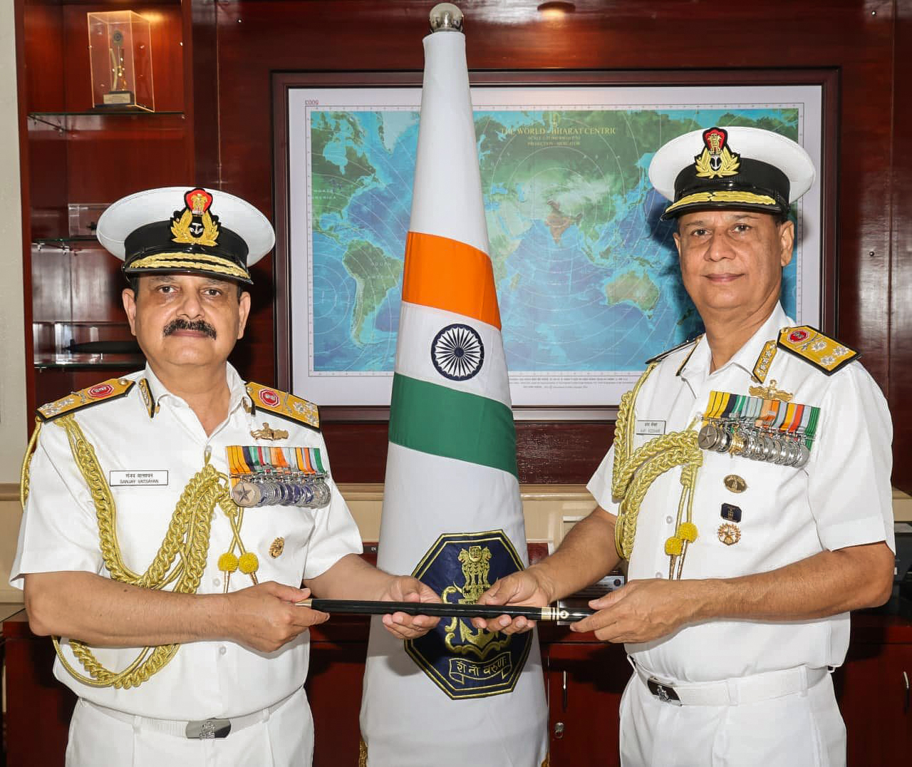 Vice Admiral Ajay Kochhar Assumes Charge As 48th Vice Chief Of Naval Staff
