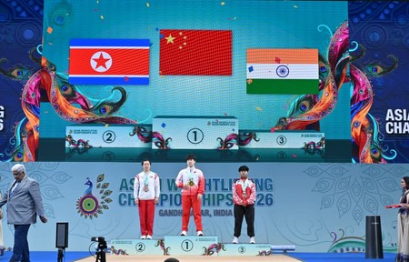 Asian Weightlifting Championships: India Finish Third In Women’s, Fifth In Men’s Team Standings