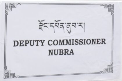 DC Nubra Inaugurates New Office Premises at Old TRC Building