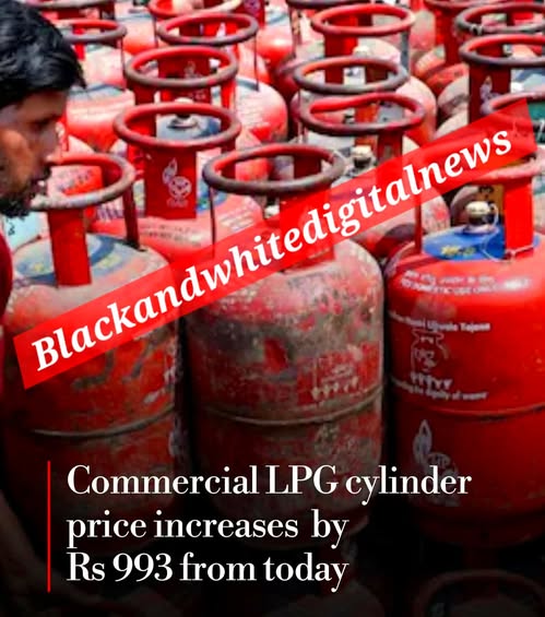 Commercial LPG Prices Surge by ₹993; ATF Rates Held Steady to Support Airlines