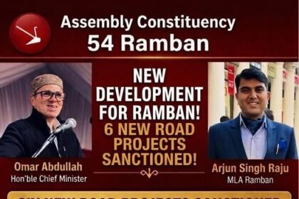 Ramban Gets Infrastructure Push with Sanction of Six New Roads