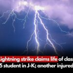 Lightning strike claims life of class 5 student in J-K: Another injured