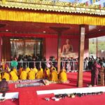 Massive Turnout of Devotees Marks Commencement of Public Veneration of Sacred Relics of Tathagata Buddha at Jivetsal