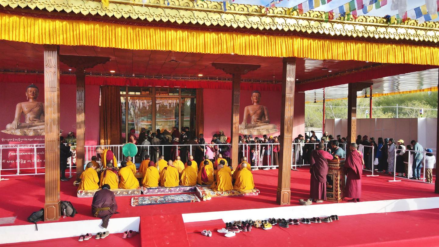 Massive Turnout of Devotees Marks Commencement of Public Veneration of Sacred Relics of Tathagata Buddha at Jivetsal
