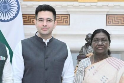 I’ll be next target': Raghav Chadha makes big claim against AAP, meets President Murmu with other MPs