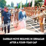 DarbarMove resumes in #Srinagar after a four-year gap