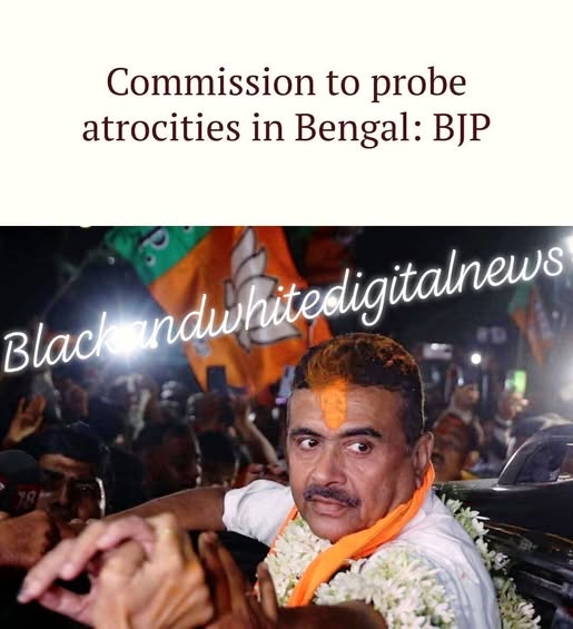 BJP to Form Inquiry Commission on Sandeshkhali, RG Kar Cases: Suvendu Adhikari
