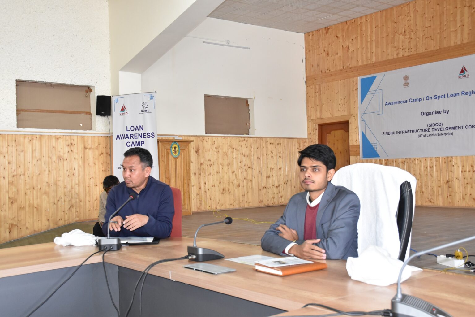 SIDCO Successfully conducted an Awareness Camp/ On the spot Loan Registration at District Nubra.
