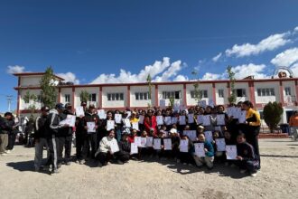 EJM College Leh Cadets Excel at 10-Day ATC Camp at LARC Phyang