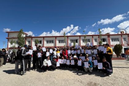 EJM College Leh Cadets Excel at 10-Day ATC Camp at LARC Phyang