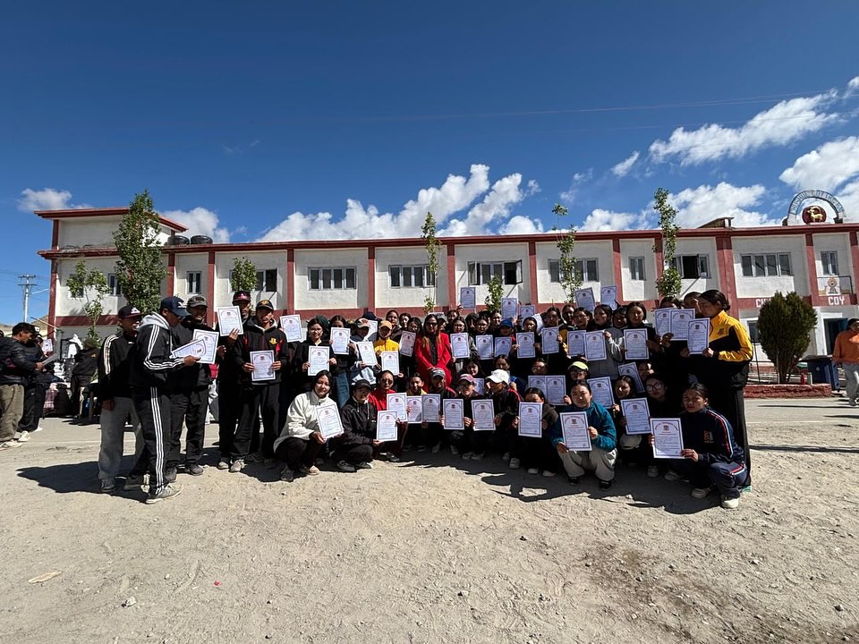 EJM College Leh Cadets Excel at 10-Day ATC Camp at LARC Phyang