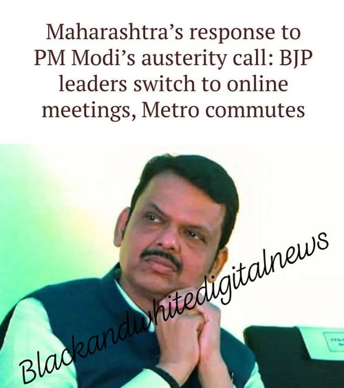 Maharashtra’s response to PM Modi’s austerity call: BJP leaders switch to online meetings, Metro commutes ...