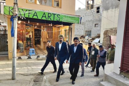 Divisional Commissioner Ladakh Conducts On-Spot Inspection of Leh Old Town to Address Civic Issues