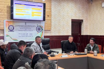 2nd Batch of Three-Day Training Programme on Census 2027 Framework Begins at DC Conference Hall, Leh on 16th May, 2026.