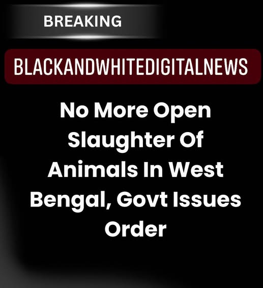 The government led by Suvendu Adhikari has begun enforcing stricter rules on animal slaughter in West Bengal.