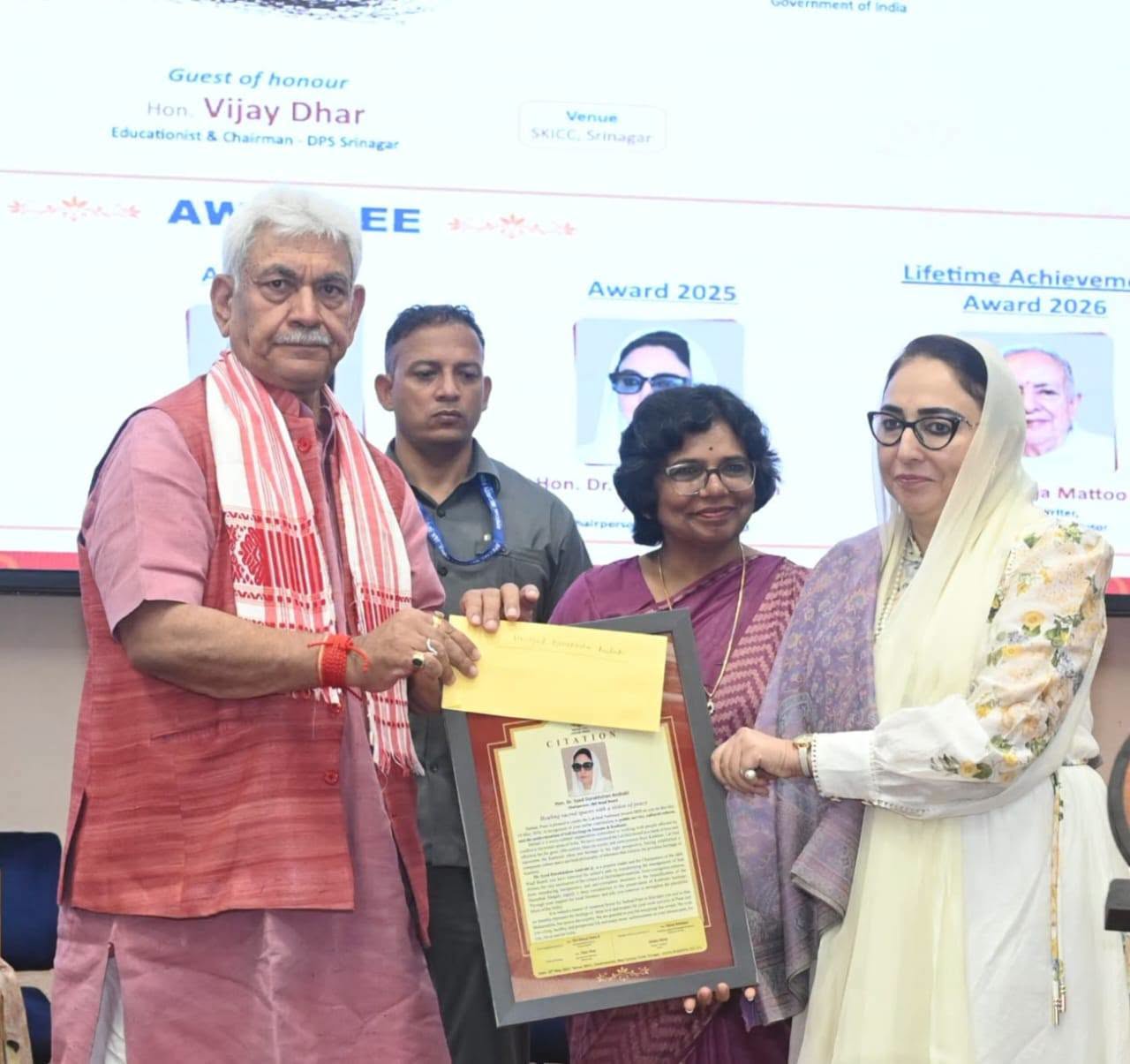 Today, attended Lal Ded National Award Ceremony organized by Sarhad, Pune, and had the privilege of honoring Nari Shakti, who have achieved remarkable accomplishments in their respective fields. By setting new standards in their fields, Nari Shakti have helped shape the soul of society. Women empowerment must be a top priority for both society & government. We must also prioritize women in innovation and entrepreneurship so enterprises led by them become stronger.