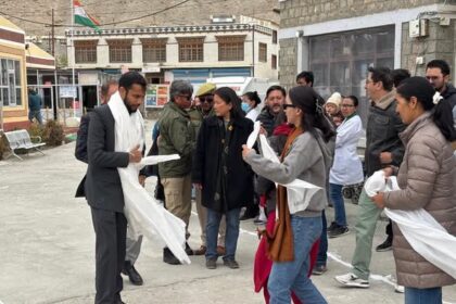 The Deputy Commissioner, Changthang, Nitish Rajora (IAS),today visited Sub-Division Durbuk and reviewed various developmental and public welfare activities in the region.