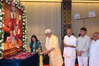 Today laid the foundation stone for Akshaya Patra’s centralized kitchen facility in Katra. Once operational, this facility will provide 5000 nutritious meals to school children every day.