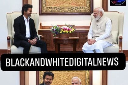 Tamil Nadu Chief Minister C. Joseph Vijay called on Prime Minister Narendra Modi in New Delhi during his first official visit after taking oath as Chief Minister.