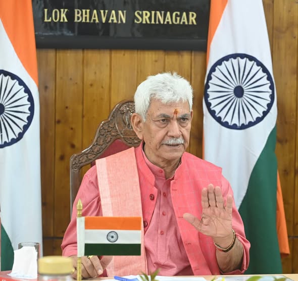 Chaired a high-level meeting of the Central Committee of J&K Academy of Art, Culture and Languages in Srinagar earlier today.