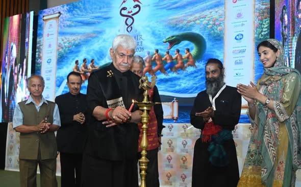 Today I inaugurated 3rd edition of Kashmir Literature Festival in Srinagar.