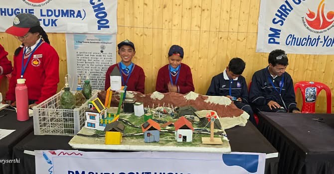 Grand Science Exhibition for PM SHRI Schools Held in Leh District