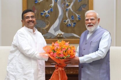 West Bengal CM Meets PM Modi In New Delhi, Seeks Centre’s Backing For Welfare, Development Push