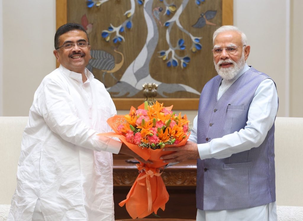 West Bengal CM Meets PM Modi In New Delhi, Seeks Centre’s Backing For Welfare, Development Push