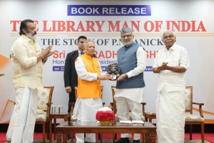 Vice President Releases Book On P.N. Panicker, Stresses Need To Rebuild Reading Habits